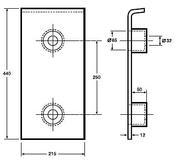 dock plate covers protectors for use with heavy lorries and high traffic areas