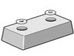 Trapezium Rubber Buffers