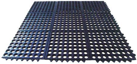Polymax Combi interlocking indoor and outdoor rubber matting