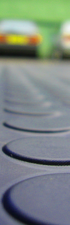 Rubber Flooring, In Seating Room, Circular Studded Top