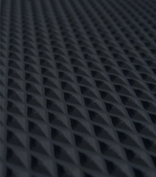 Rubber PVC, Tetra, Studded rubber flooring and mattings applications including kitchen, foot bridge, factory