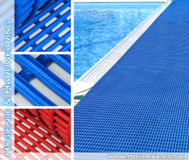 Swimmingpool, changing room, wet areas rubber flooring