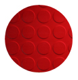 Studded Top Flooring ~ Candy Red