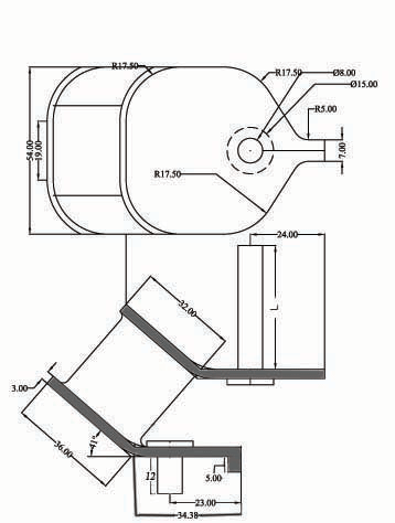 Angle mount Vibration Dampner