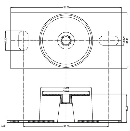 KPM Anti Vibration Pedestal mounts