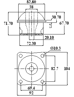 KMC Cab Anti-Vibration Mountings