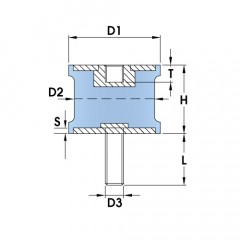 F-type Mounts Male/Female