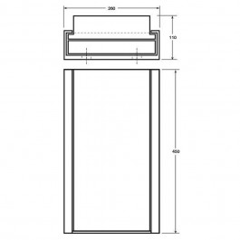 3 Part Dock Bumper Set UHMWP 450L x 260W x 110H at Polymax