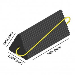 Aircraft Wheel Chock 500L x 225W x 195H  at Polymax