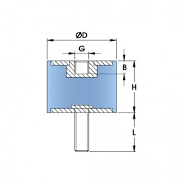 Vibration Damper - B10045M1233-1 at Polymax