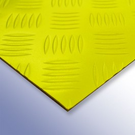 CHEK PRO Hi-Vis Yellow 2000mm Wide x 2mm at Polymax