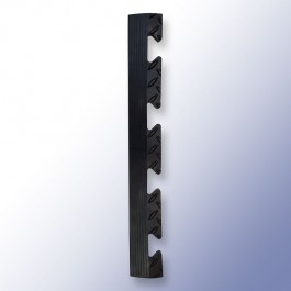 DIAMEX LOK Garage Tile Female Edge Black 500mm x 59mm x 14mm at Polymax