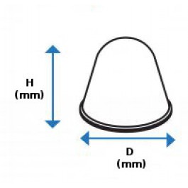 Polymax Polyurethane Rubber Feet Drawing