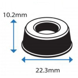 Polymax Polyurethane Rubber Feet Drawing