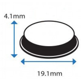 Polymax Polyurethane Rubber Feet Drawing