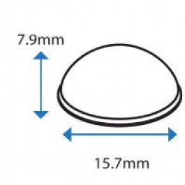 Polymax Polyurethane Rubber Feet Drawing