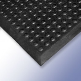 FLEXI Anti-Fatigue Mat Black 900mm x 600mm x 16mm at Polymax