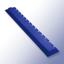 VIGOR Interlocking Tile Corner Dark Blue 585mm x 75mm x 7mm at Polymax