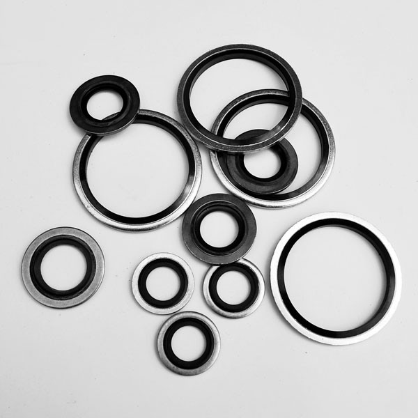 Pack of 10 Bonded Seal Washers 1.1//2/" BSP Self Centering