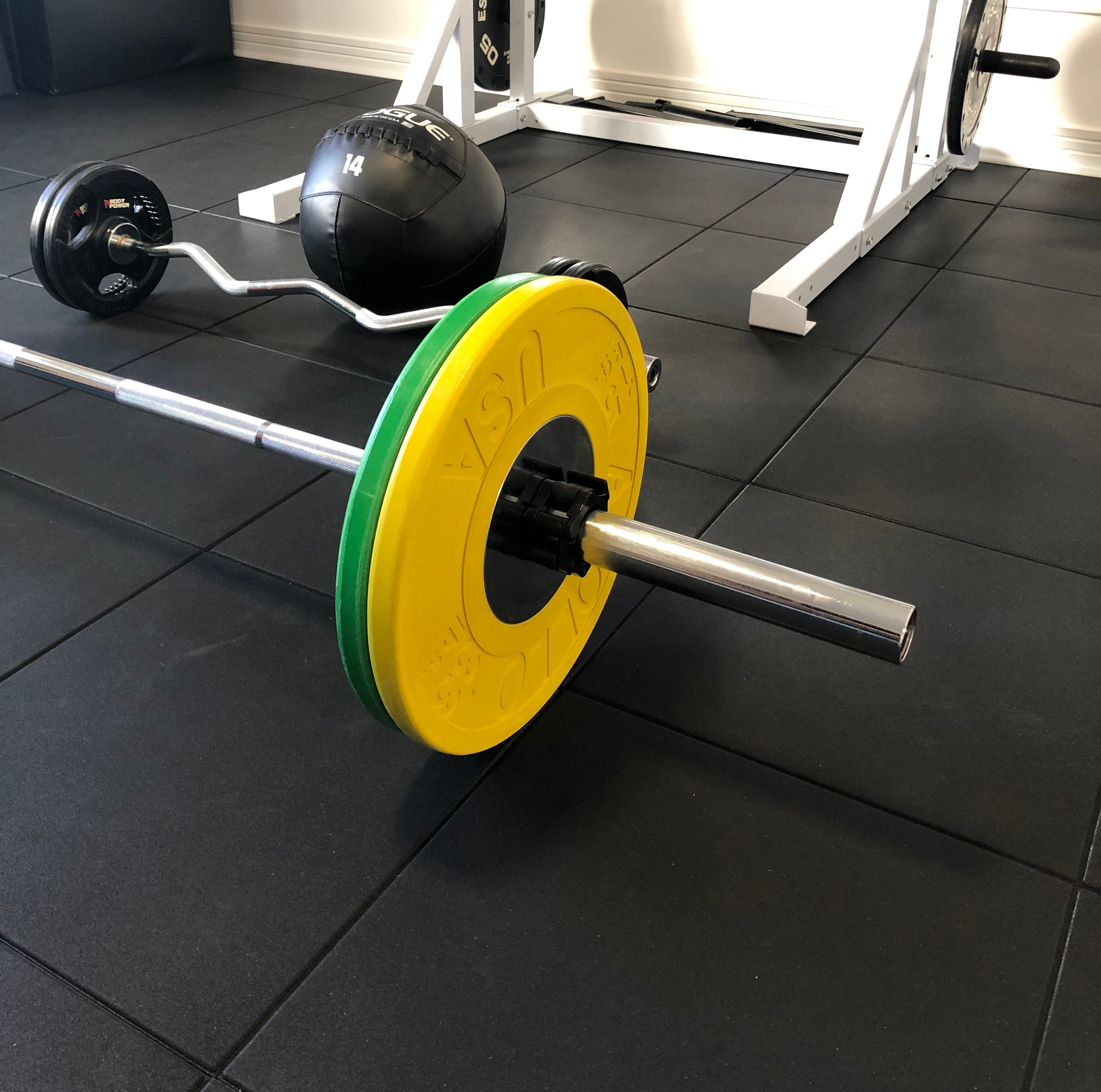 Weight training mats sales