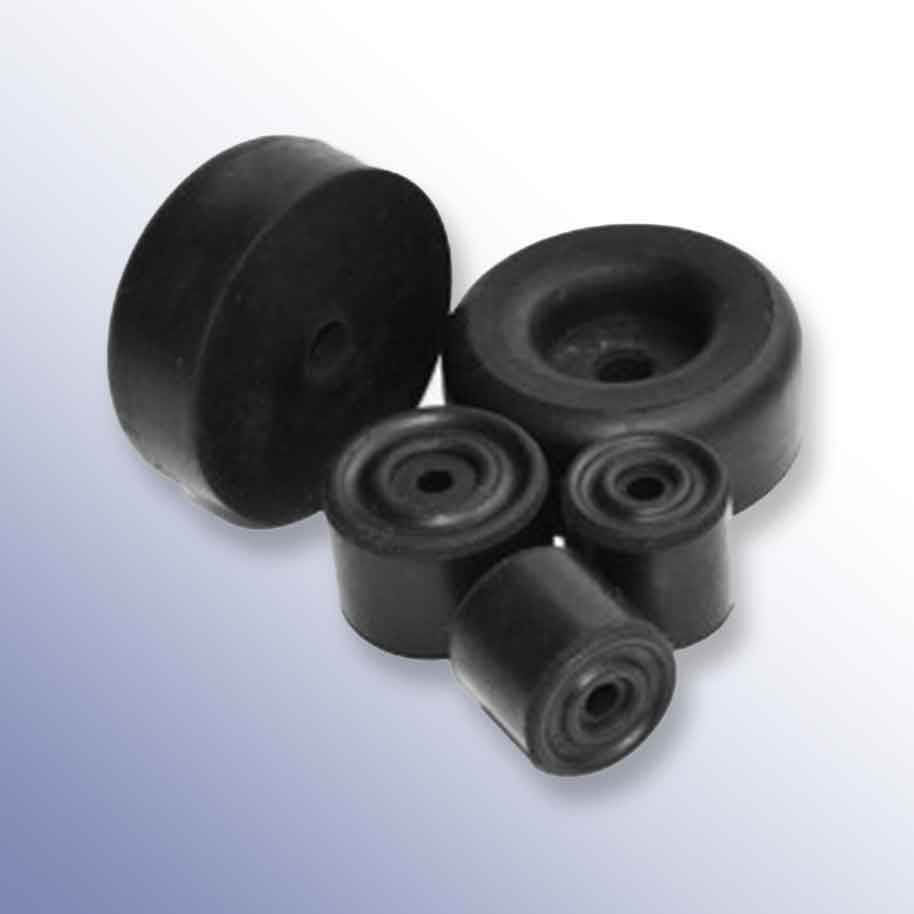 Buy Door Stops - Cylindrical Rubber Bumpers by Polymax UK