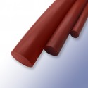 Red Oxide Silicone Solid Cord