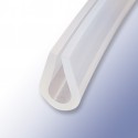 Silicone Edging Strip Translucent 5mm 60ShA