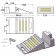 Custom Hose Ramp End Wedge 535L x 295W x 118H Wedge Technical Drawing