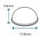 Polymax Polyurethane Rubber Feet Drawing