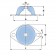 Polymax SCM-type Flange Mounts | Oval Base