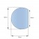 Self Adhesive Round Foam Edge 1000L x 40W x 32H Technical Drawing