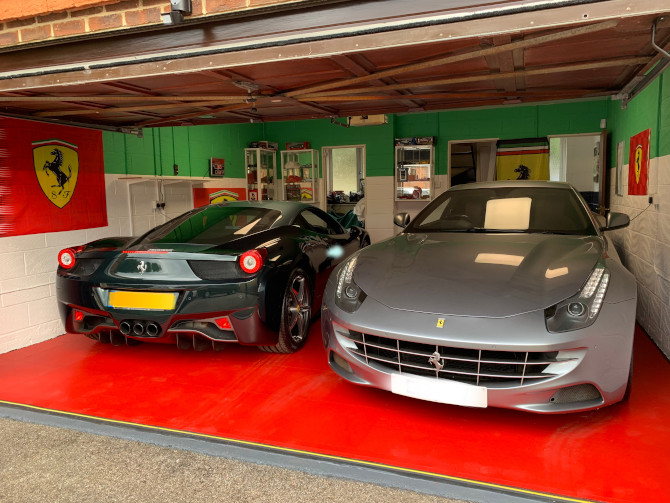 Polymax Vigor Garage Floor Tiles in Garage